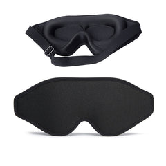 3D Natural Memory Foam Sleep Mask for Comfort
