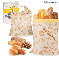 Cotton Linen Bread Bag