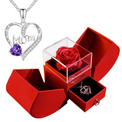 Christmas Jewelry Box Necklace
